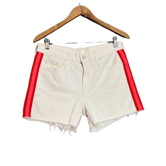 Mother Striped Sinner Short Fray NWOT - Picture 4 of 12